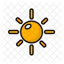 Sunny Sun Weather Icon