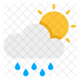 Sunny Rainy Day  Icon