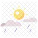 Sunny Shower Sunny Sun Icon