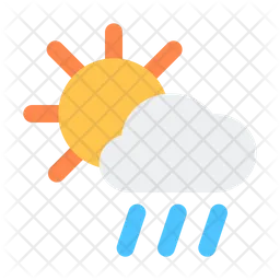 Sunny Shower  Icon