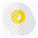 Sunny Side Up Egg Breakfast Icon