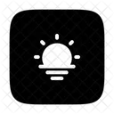 Sunrise Sun Fasting Meal Icon