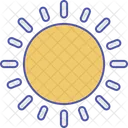 Hot Sun Summer Sun Icon