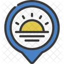 Sunrise Location  Icon