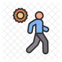 Sunrise Walk Beauty Nature Icon
