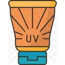 Sunscreen Protection Skin Icon