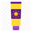 Sunscreen Sunblock Lotion Icon