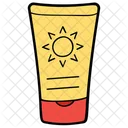 Sunblock Sunblock Cream Sunscreen Lotion Icon