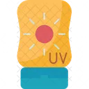 Sunscreen Lotion Cream Icon