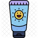 Sunscreen Protection Cream Icon