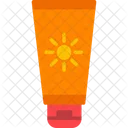 Sunblock Lotion Cream Icon