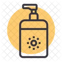 Sunscreen Sunblock Lotion Icon