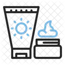 Sunscreen Sun Cream Lotion Icon