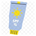 Sunscreen Tube Sunscreen Sun Cream Icon