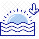 Sunset Evening Dusk Icon