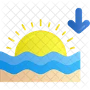Sunset Evening Dusk Icon
