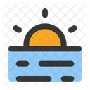 Sunset Afternoon Dusk Icon