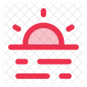 Sunset Afternoon Dusk Icon