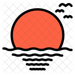 Sunset Icon