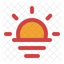 Sunset Summer Tropical Icon