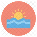Sunset Sun Forecast Icon