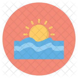 Sunset  Icon