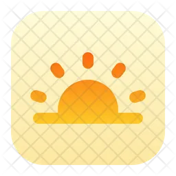 Sunset  Icon