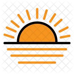 Sunset  Icon