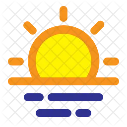 Sunset  Icon