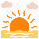 Sunset Nature Sun Icon