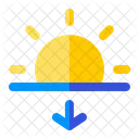 Sunset  Icon