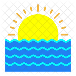 Sunset  Icon