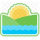 Sunset  Icon