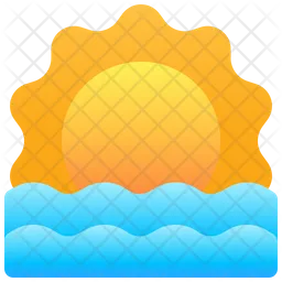 Sunset  Icon