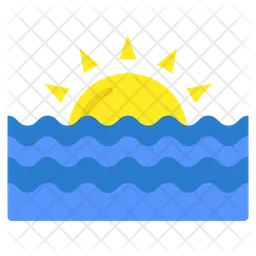 Sunset  Icon