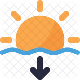 Sunset  Icon