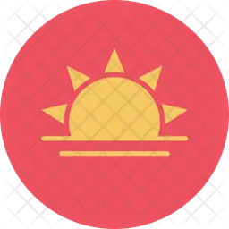 Sunset  Icon