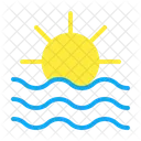 Sun Time Daylight Morning Time Natural Light Sunrise Sunshine Icon