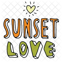 Sunset Love  Icon