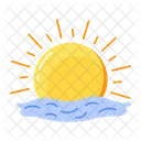 Sunset view  Icon