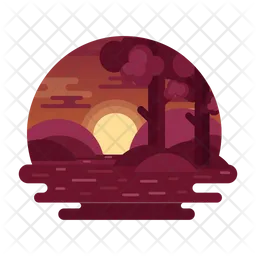 Sunset View  Icon