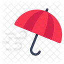 Sunshade Wind Storm Umbrella Icon