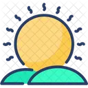 Sunshine Sunrise Morning Icon