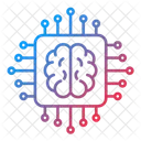 Neuroscience Brain Chip Mind Chip Icon