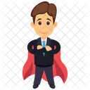 Super Successful Hero Icon