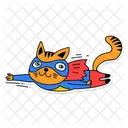 Super Cat Cat Hero Icon