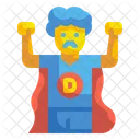 Super Dad Super Father Hero Icon