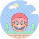 Super Mario Video Game Arcade Game Icon