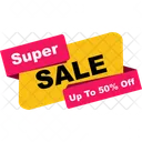 Super Sale Deal Label Icon