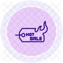Super Sale Tag Line Icon Icon